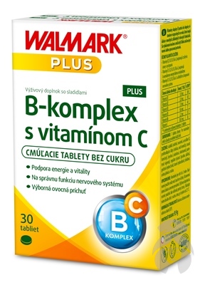 W B-KOMPLEX+VIT.C ZUVACIE 30TBL IN.2018