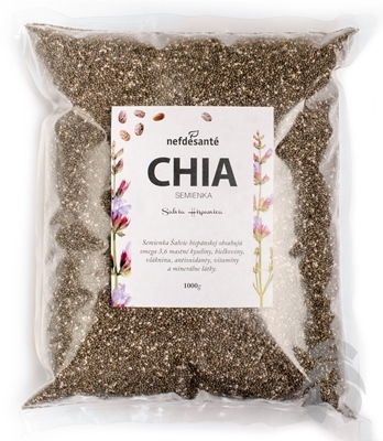 NEFDESANTÉ Chia semienka 1000 g