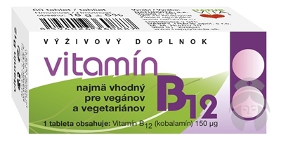 NATURVITA VITAMIN B12 60TBL