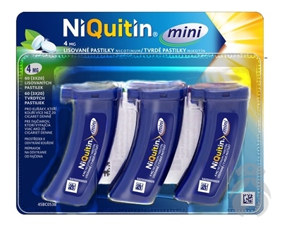 NiQuitin mini 4mg 60 pastiliek