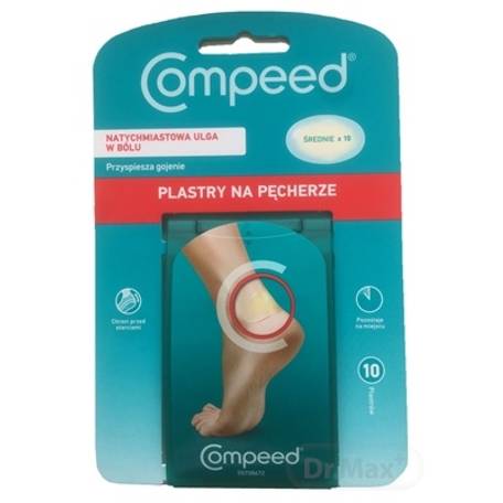 COMPEED náplasť na pľuzgiere na nohách