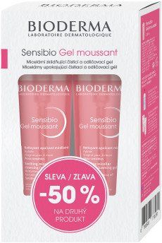 BIODERMA SENSIBIO GEL MOUSSANT Penivý čistiaci gél 1+1 (- 50% na druhý produkt)