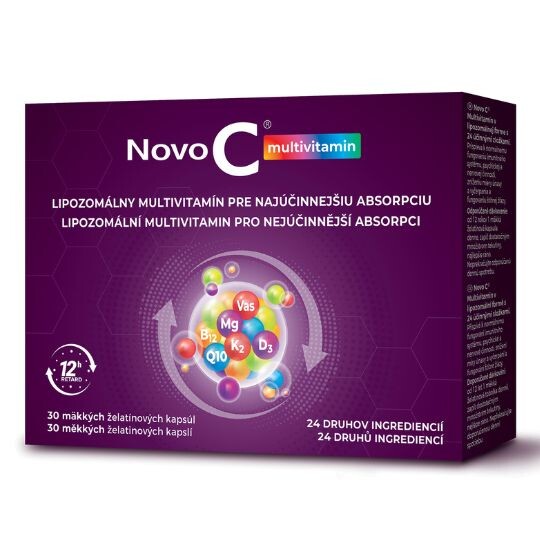 NOVO C Multivitamin lipozomálny 30 kapsúl