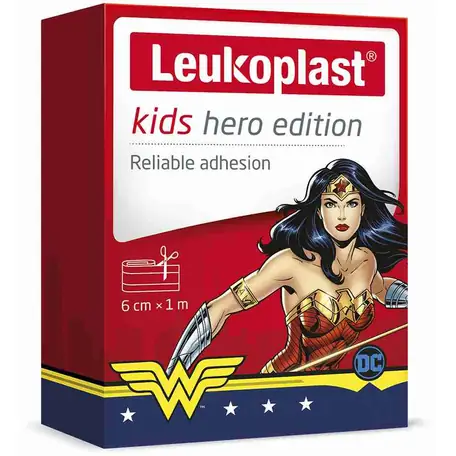 LEUKOPLAST KIDS HERO WONDER WOMAN náplasť na rany