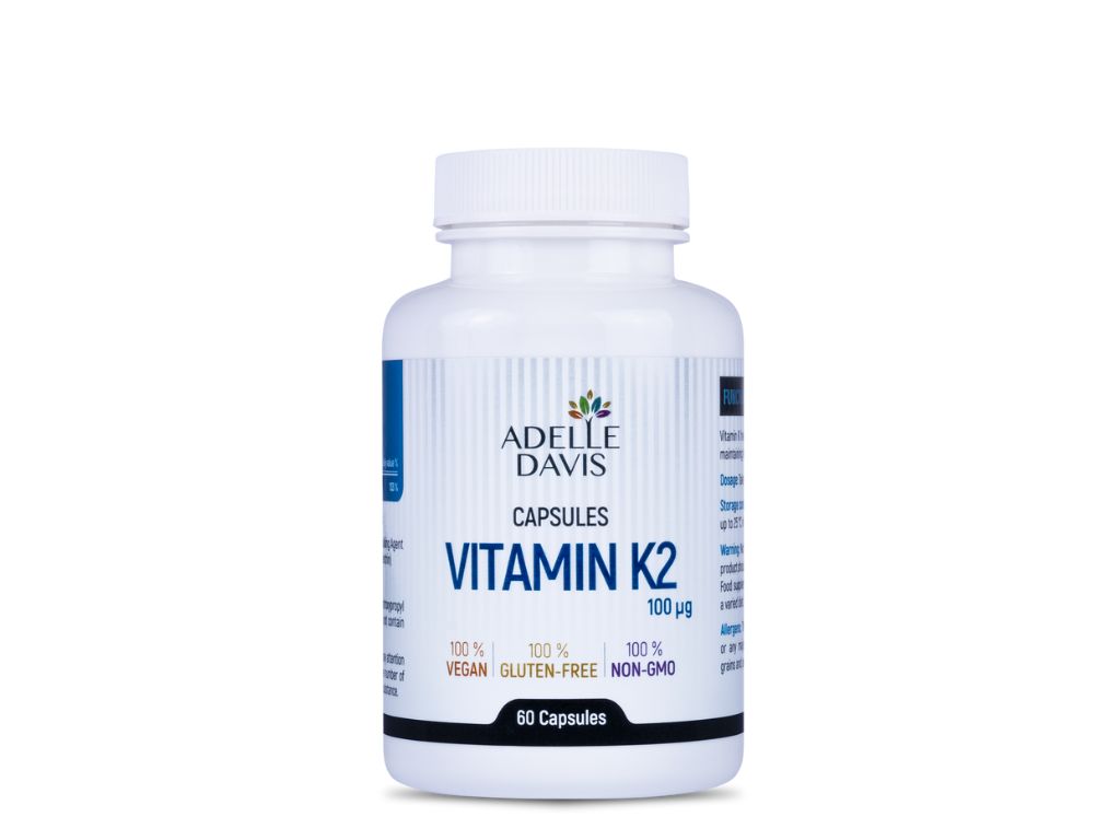 Adelle Davis VITAMÍN K2 100µg 60 kapsúl