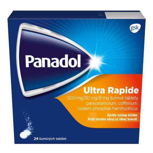 PANADOL Ultra Rapide 24 šumivých tabliet