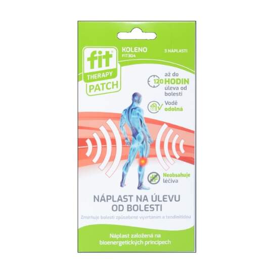 FIT THERAPY Patch KOLENO náplasť 3 ks