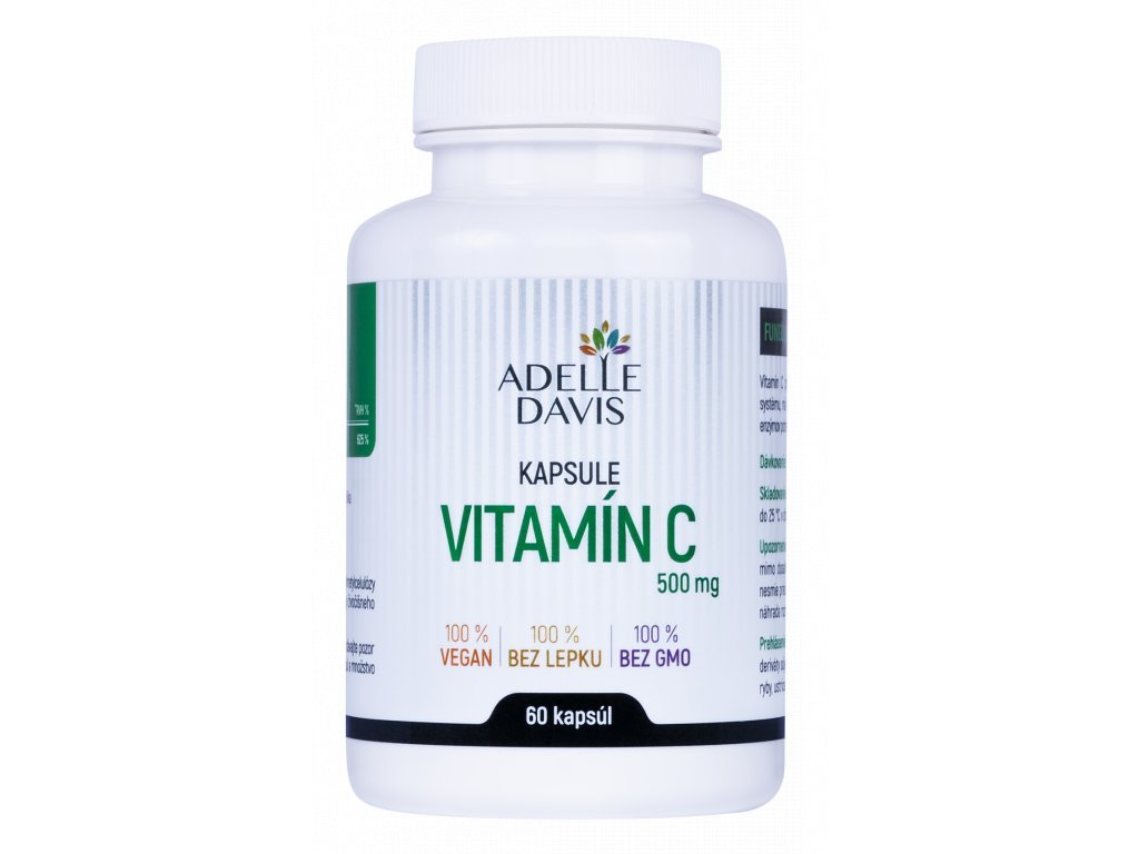 Adelle Davis VITAMÍN C 500mg 60 kapsúl