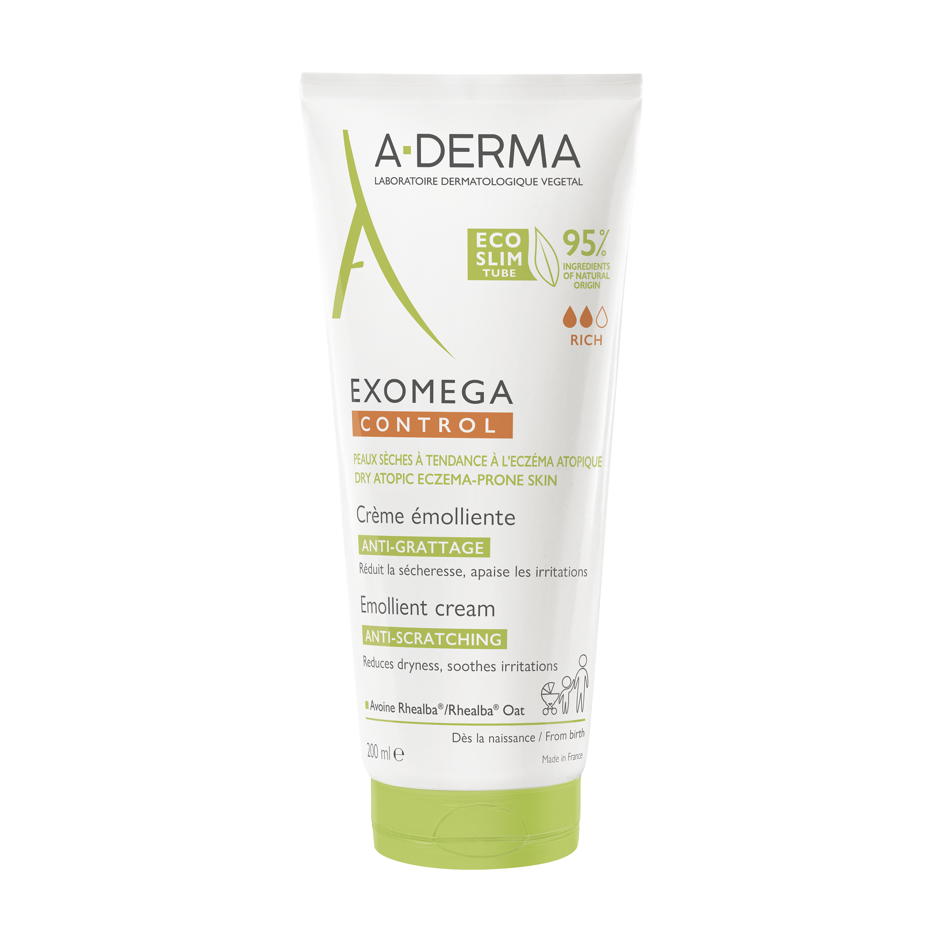 A-DERMA EXOMEGA CONTROL Emolienčný krém 200 ml