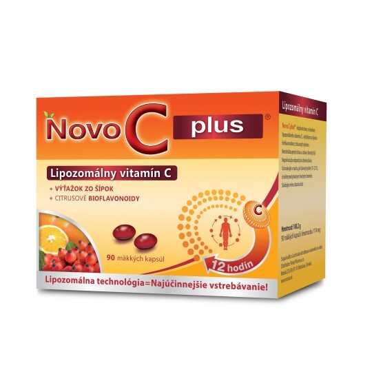 NOVO C PLUS Lipozomálny vitamín C 90 kapsúl