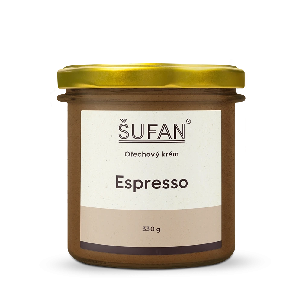 Šufan Orechový krém Espresso 330 g