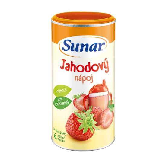 Sunar Rozpustný nápoj Jahodový 200 ml