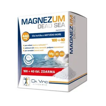 MAGNEZUM DEAD SEA DA VINCI 100+40 tabliet