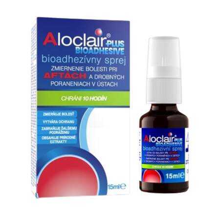 Aloclair PLUS BIOADHESIVE sprej 15 ml