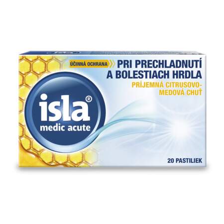 ISLA MEDIC ACUTE citrus-med 20 pastiliek