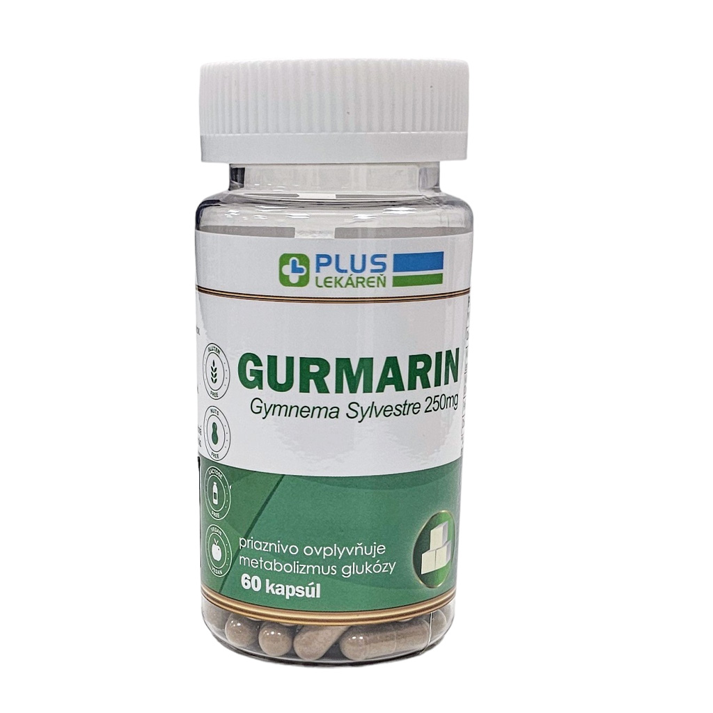 PLUS LEKÁREŇ Gurmarin 250 mg 60 kapsúl