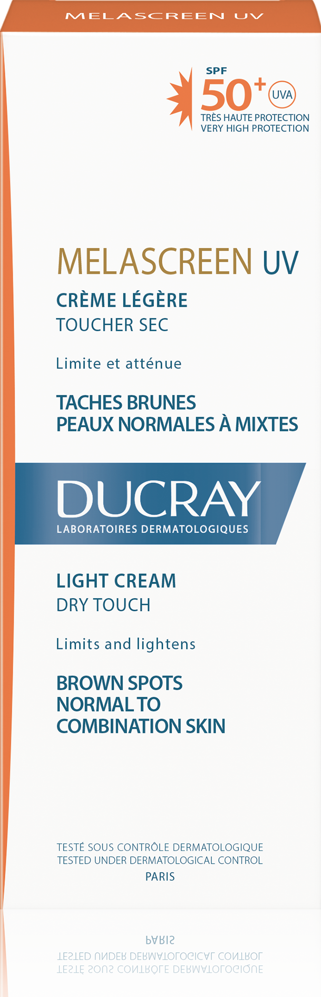 DUCRAY MELASCREEN FLUID SPF50+ Fluidný krém proti pigmentovým škvrnám 50 ml