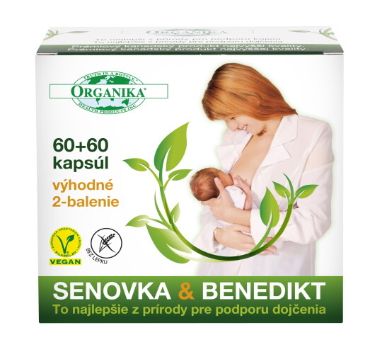 ORGANIKA Senovka grécka & Benedikt lekársky 2x60 kapsúl