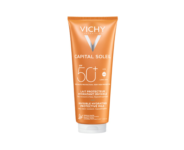 VICHY CAPITAL SOLEIL SPF 50+ Hydratačné ochranné mlieko na tvár a telo 300 ml