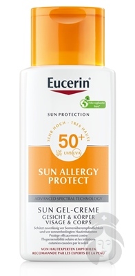 EUCERIN SUN ALLERGY PROTECT SPF 50+ Krémový gél 150 ml